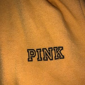 yellow zip up hoodie *fits small*